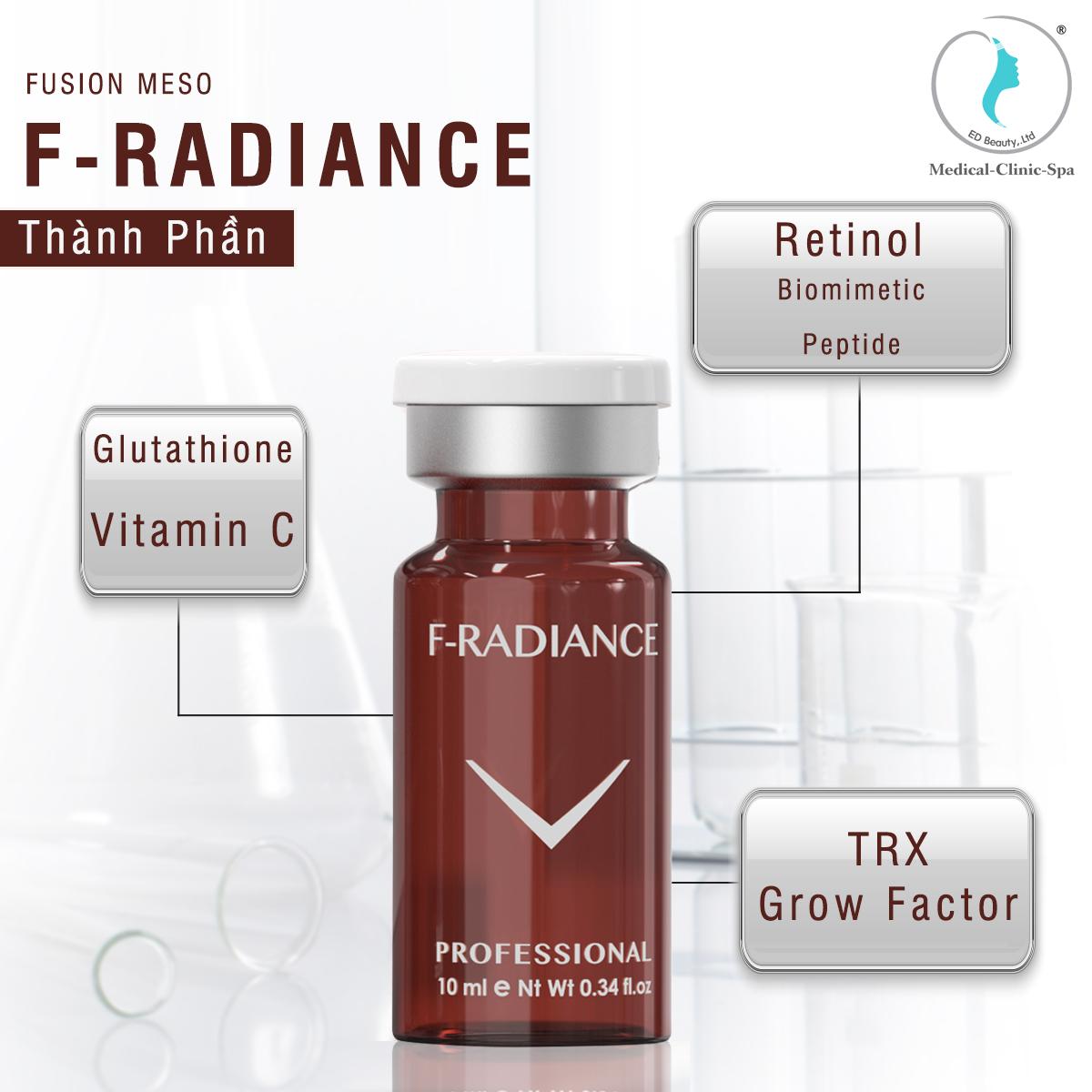 Fusion Meso F-Radiance điều trị nám, cải thiện gia tăng sắc tố da
