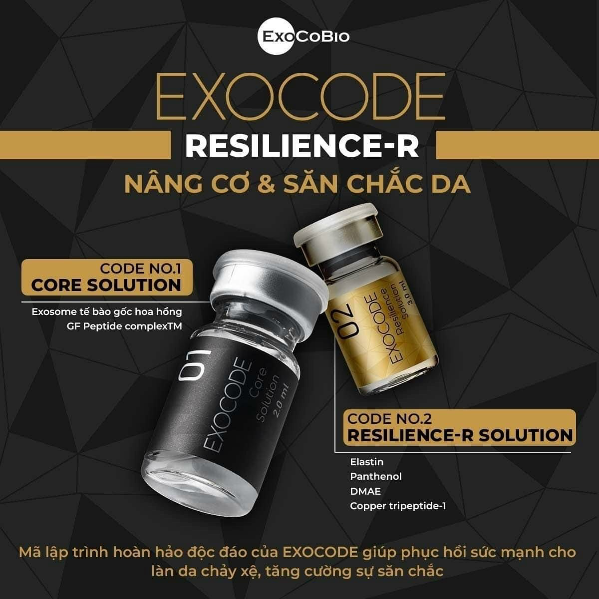 Phương pháp tiêm meso Exocode Resilience - R