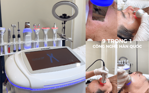 Chăm sóc da 9 in 1 Thải độc, tái tạo làn da tươi khỏe