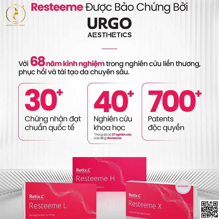 3 sản phẩm Resteeme - 3 định hướng chăm sóc chuyên sâu